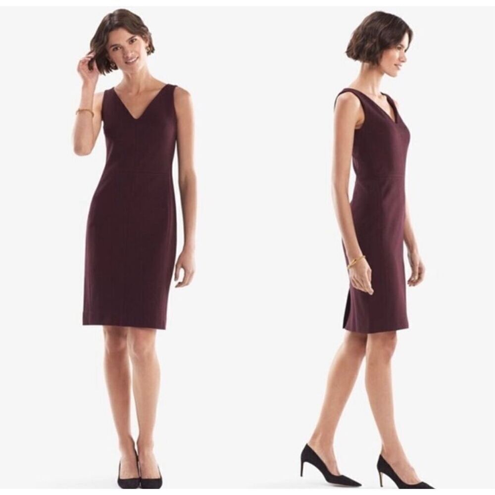 MM Lafleur Rachel black sz 0 sleeveless professional dress